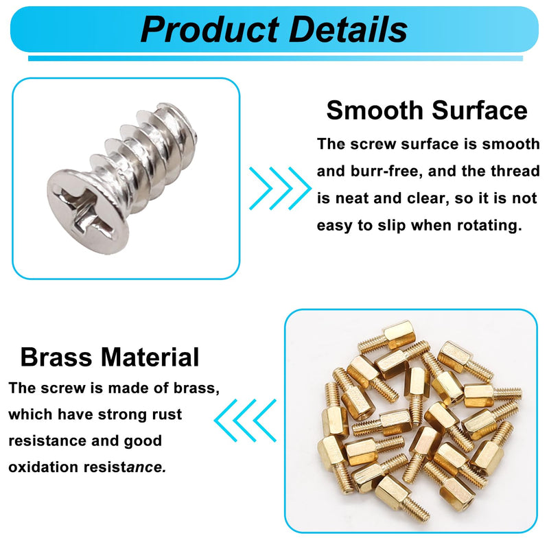 502PCS Computer Screws Assortment Kit + 400PCS Computer Screws Assortment Kit