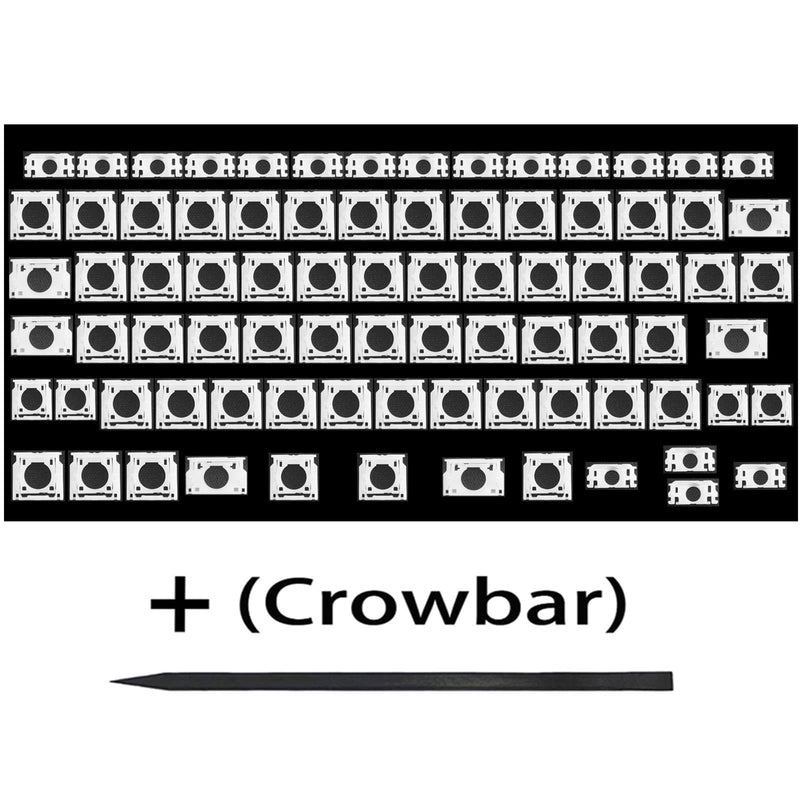 Product Image Bfenown AP08 Replacement Key Cap Keycaps Keys + Clip Hinge for MacBook Retina 13" 15" A1425 A1502 A1398 2012-2015 Year for MacBook Air 13" A1369 A1466 2011-2015 Year