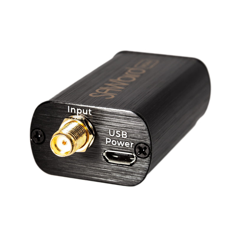 Nooelec SAWbird NOAA - Premium LNA and SAW Filter for Weather Satellite Applications. Ultra-Low Noise Amplifier Module to Capture NOAA (APT) & Meteor M2 Images. 137MHz Center Frequency, 20dB Gain
