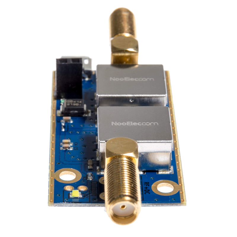 NooElec SAWbird+ GOES Barebones - Premium Saw Filter & Cascaded Ultra-Low Noise LNA Module for NOAA (GOES/LRIT/HRIT/HRPT) Applications. 1688MHz Center Frequency