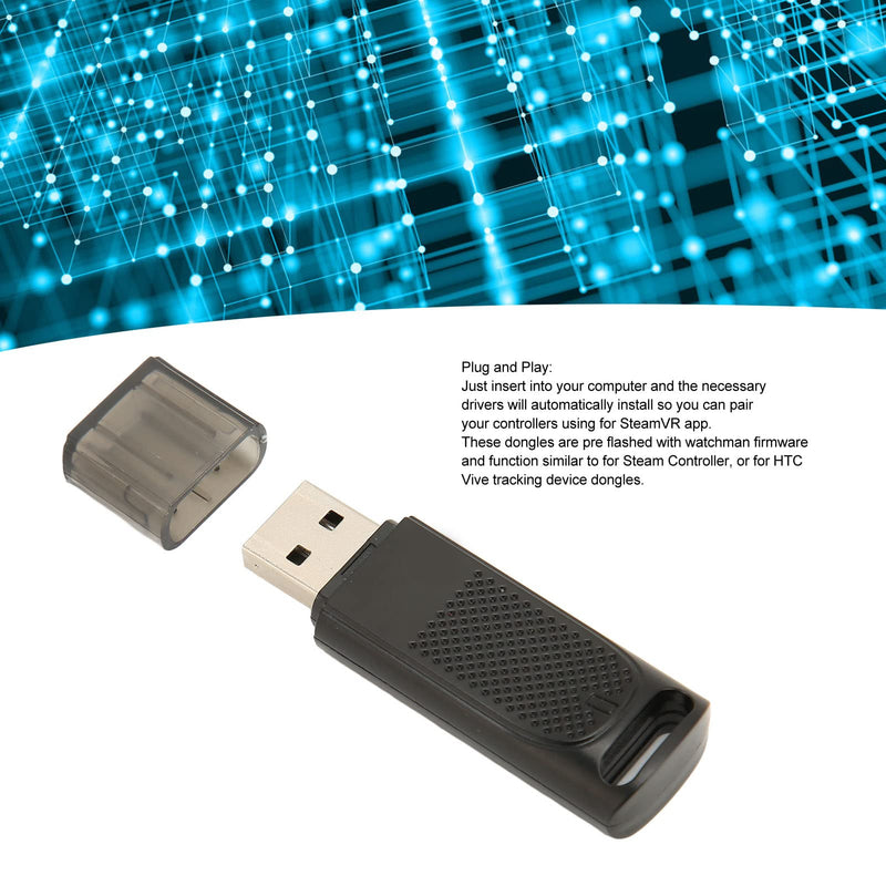 Steam VR USB Dongle Receiver, SteamVR Wireless Receiver Dongle for Valve Index Controllers, Vive Tracking Device, Vive Controllers,VR Ink Pilot, N7R Tracking Device