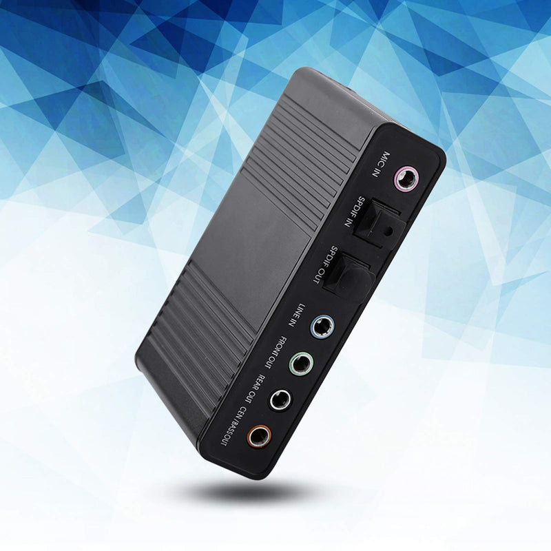 Optical Audio Sound Card, Plug and Play USB Sound Card, SPDIF Digital Audio Input for PC