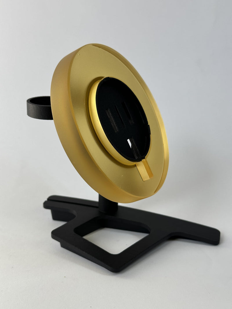 Amber Glaze 2-in-1 Genuine Magnetic Charger Holder Phone Stand for Genuine Mobile Phone & Smart Watch, 3D Designed Base, Magnetic Snap-On Charging CAEIPAWS3DPID002A