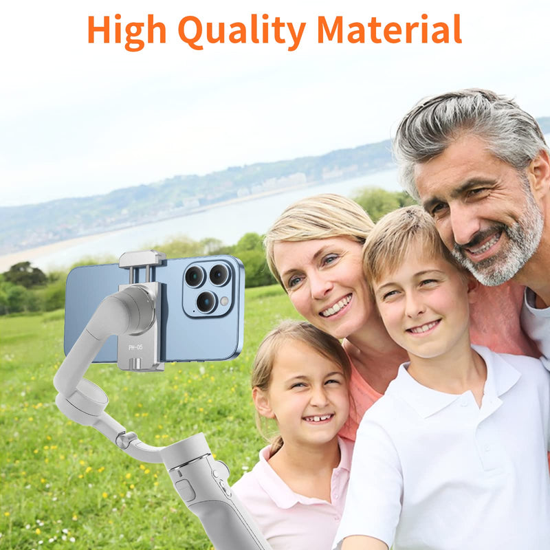 [AUSTRALIA] - UURIG Magnetic Cell Phone Clamp for DJI OM, Phone Tripod Mount, Handheld Gimbals Magnetic Ring Holder for DJI OSMO Mobile 8/7/7P/6,OM 5/OM 4/OM 4 SE Accessories 