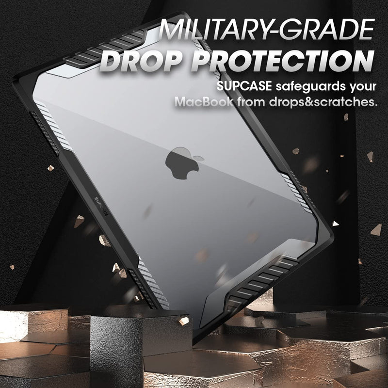 SUPCASE Unicorn Beetle Case for MacBook Pro 14 Inch M3 / M3 Pro / M3 Max (2023) & M2 Pro / M2 Max A2779 (2023) & M1 Pro / M1 Max A2442 (2021), Hard Shell Protective Cover for MacBook Pro 14" (Black) Black