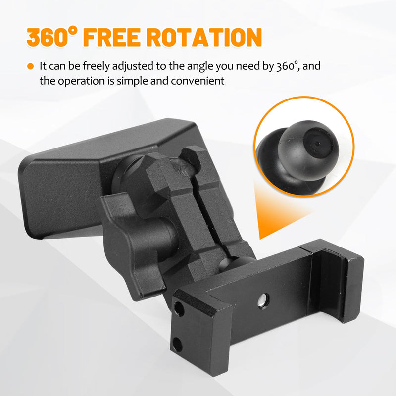 Phone Holder Mounts on Dashboard for 2022-2024 2025 2026 Silverado&Sierra Custom Adjustable Stabilizer Silverado Cell Phone Holder Gmc Sierra 1500 Accessories