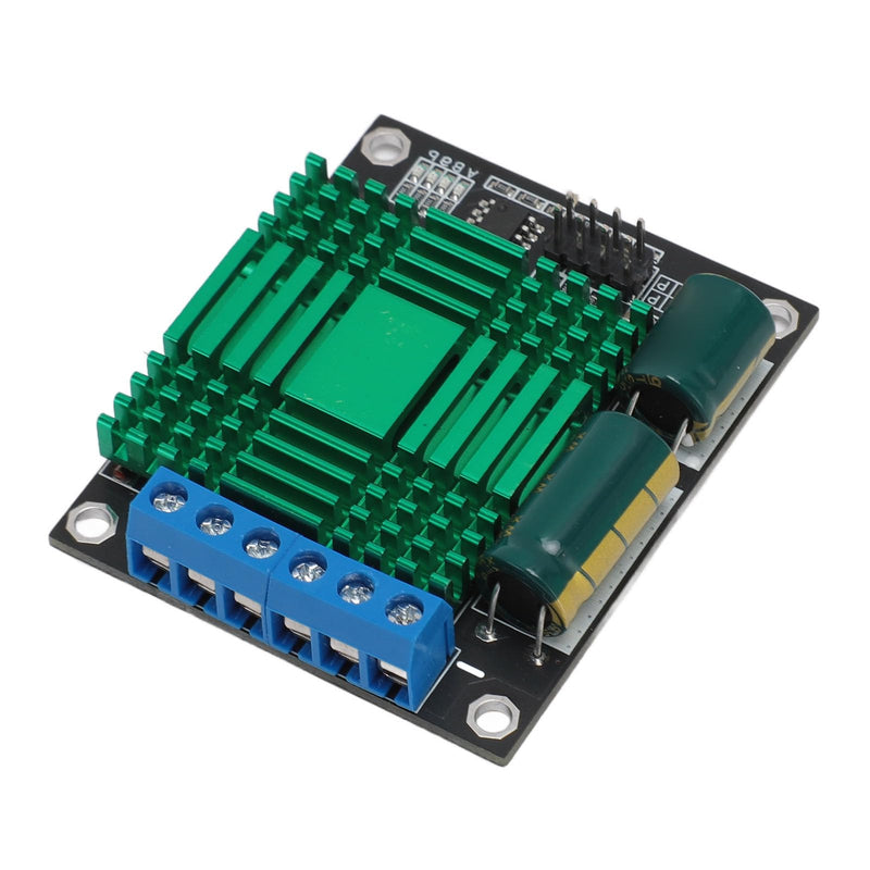 DC Motor Driver, 9V-30V 60A Motor Drive Controller Board Module Double Channel PWM High Performance H Bridge DC Step Module for Industry