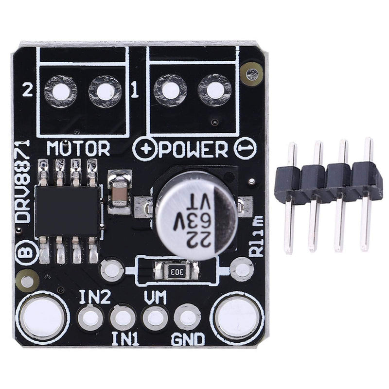 FTVOGUE DRV8871 H-Bridge DC Motor Driver Board Drive Controller Module PWM Control Module DC6.5-45V 3.6A,Module