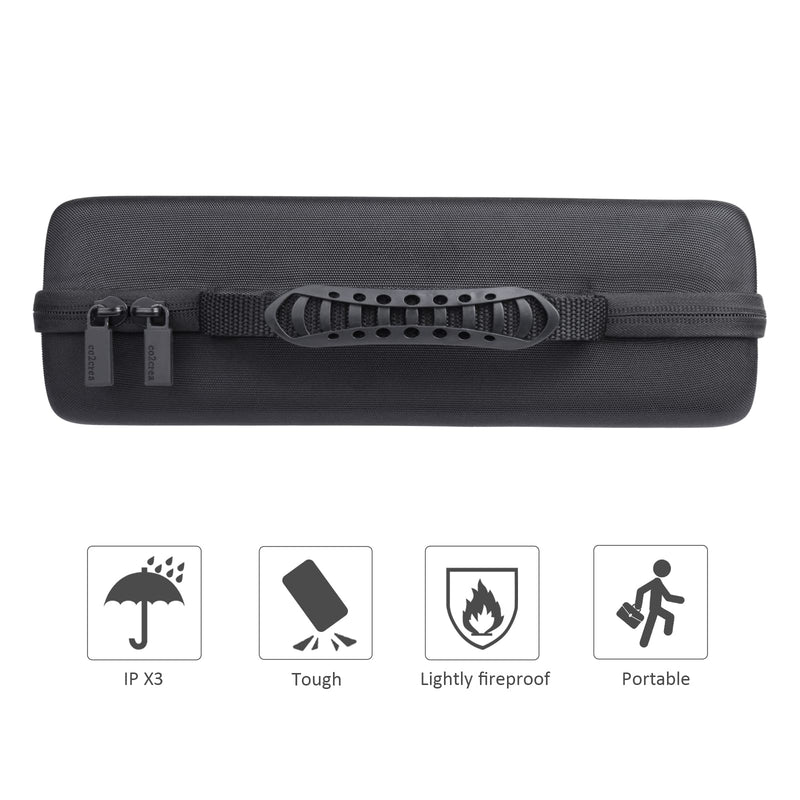 co2CREA Hard Case Replacement for DBPOWER 11.5" 12" Portable DVD Player Black