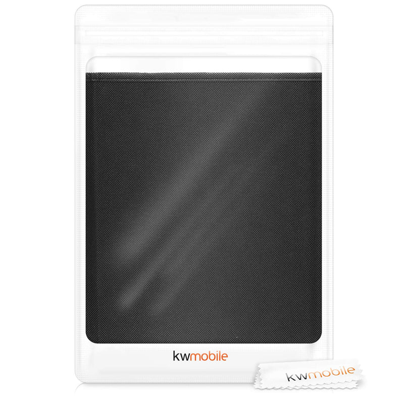kwmobile Keyboard Cover Compatible with Universal Keyboard (L) - Protective Skin Computer Keyboard Dust Cover Case black