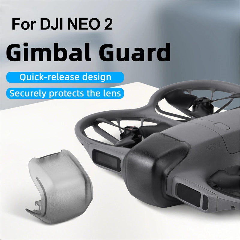 [AUSTRALIA] - Drone Lens Cover for DJI NEO 2 Accessories, 2Pcs Gimbal Protector Case Anti-Scratch Lens Cap Dustproof Protective Cover Compatible with DJI NEO 2 