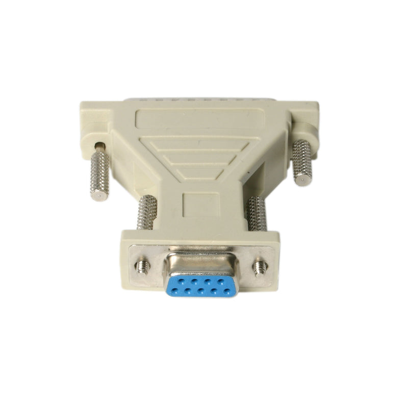 StarTech.com DB9 to DB25 Serial Cable Adapter - F/M - Serial Adapter - DB-9 (F) to DB-25 (M) - AT925FM,Beige (Pack of 4) Pack of 4