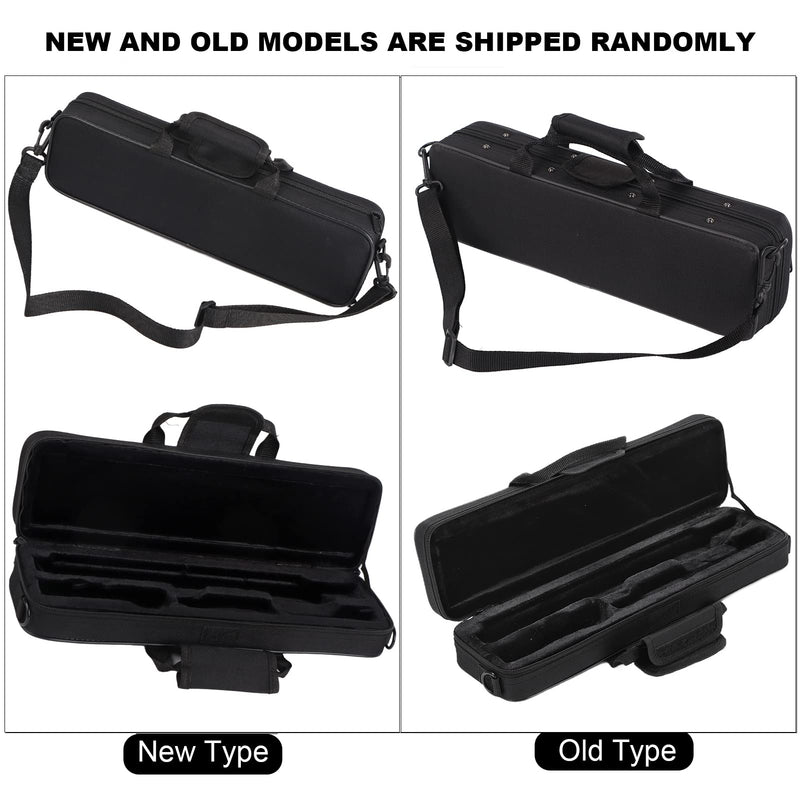 Flute Case, Waterproof Flute Case with Adjustable Shoulder Strap, Lightweight Oxford Cloth Flute Case Carrying Bag for 16 Holes Flute C Foot