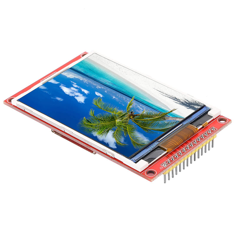 LCD Display Module 3.2 Inch Display TFT 320 240 3.2 Ili9341 3.2 240*320 TFT LCD Display Module 4 Wire SPI TFT LCD Screen with Card Cage TFT Display Module (with Touch)