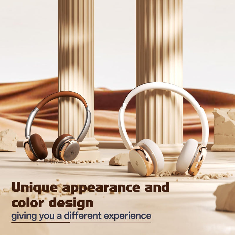 Nova Active Noise Cancelling Headphones, Wireless Over Ear Bluetooth Headphones, Bluetooth 5.4 Wireless Headset with Mic,Hi-Fi Quality Sound 58H Playtime (Sliver) Sliver