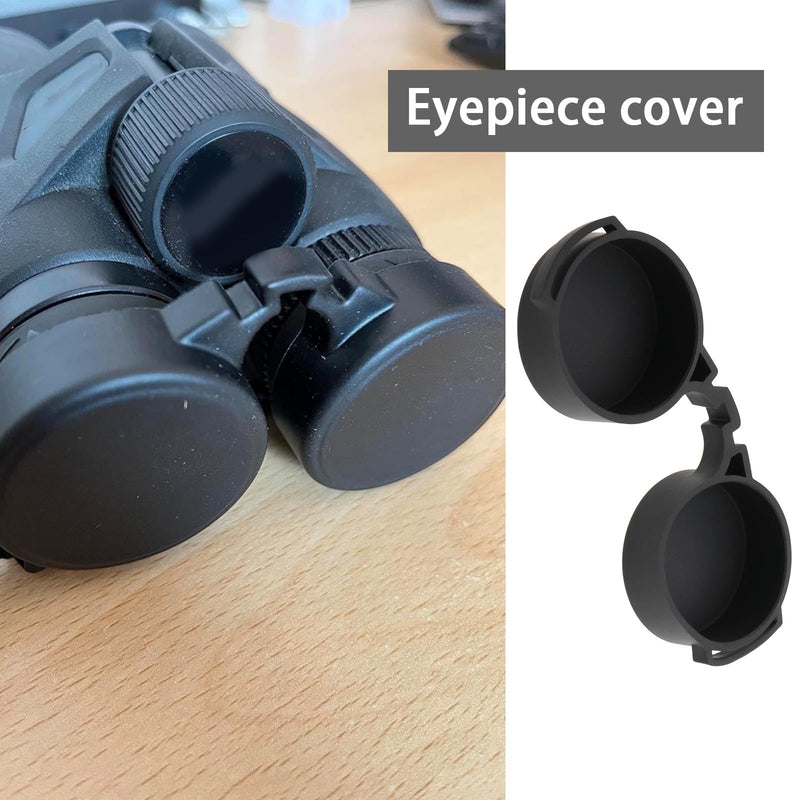 [AUSTRALIA] - SING F LTD 2Pcs 41-42mm Rubber Eyepiece Cover Binocular Rain Guard Protection Cover Ocular Lens Cover Lens Accessories Compatible with 8x42mm 10x42mm 12x42mm Binoculars 