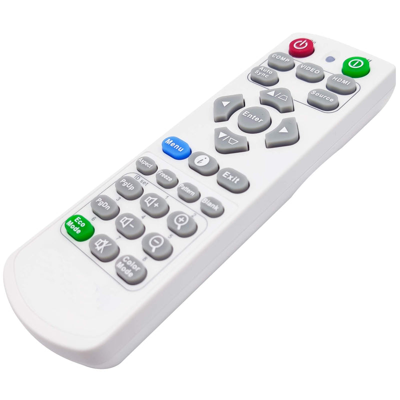 INTECHING A-00010005 Projector Remote Control for ViewSonic PA502XP, PA503S, PA503SP, PA503W, PA503X, PA503XP, PG700WU, PG701WU, PJD5152, PJD5154, PS500X, PS501W, PS501X, PX700HD, PX701HD, PX702HD
