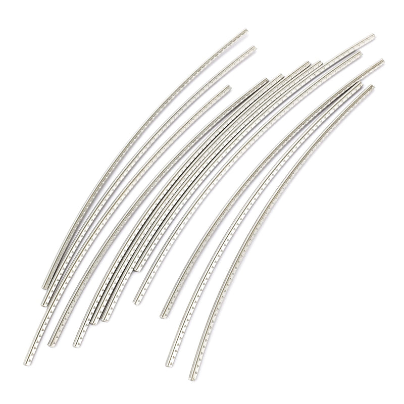 Sintoms E210128 Elite Series Frets Nickel Silver Extra Hard 2.1mm Small Fret Wire Set for Classical Acoustic Guitar 2.1mm Width