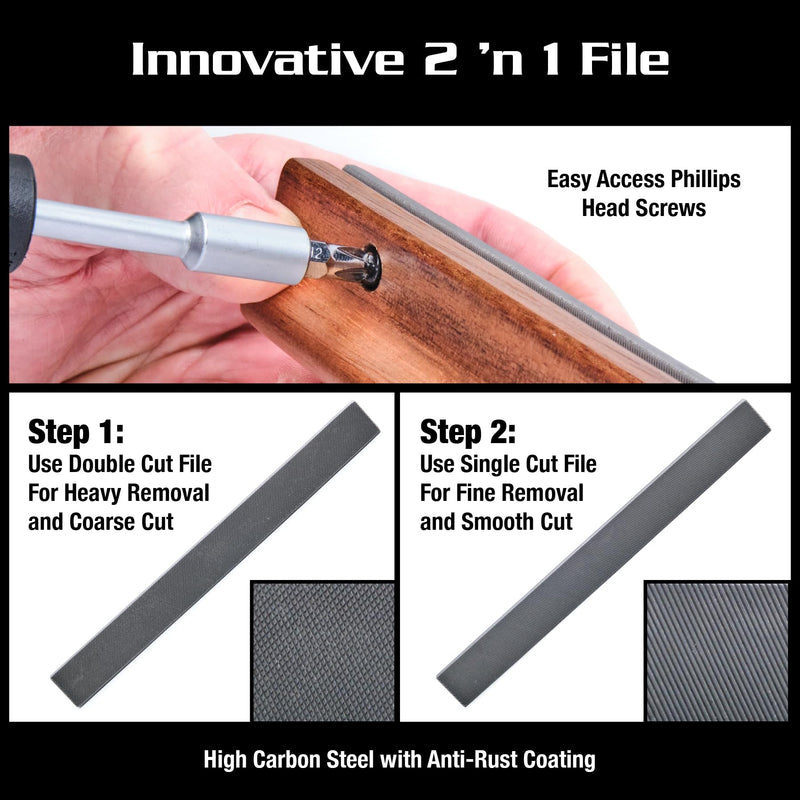 [AUSTRALIA] - MusicNomad MN831 Precision Fret Beveling File (B-File) 