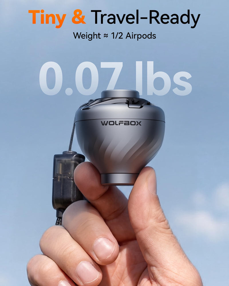 WOLFBOX MegaFlow 50 Compressed Air Duster & MegaFlow Mini Portable Air Pump