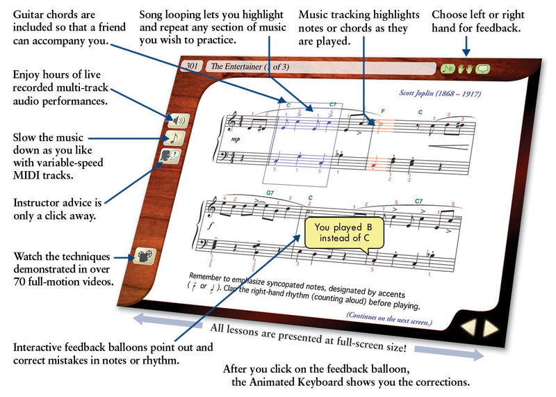 eMedia Piano & Keyboard Method V 3.0 - Amazon Exclusive Edition with 150+ Additional Lessons v3.0