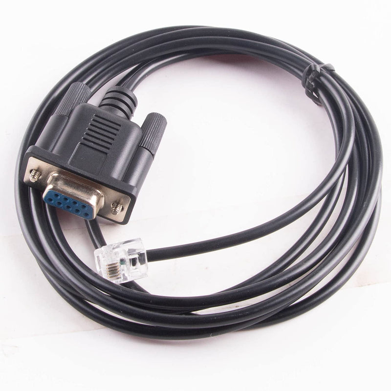 USB DB9 RS232 to RJ11 RJ12 Serial Cable for Leadshine Servo Stepper Motor DM432C DM442 DM556 6FT (DB9 to RJ12 - Without Chip) DB9 to RJ12 - Without Chip