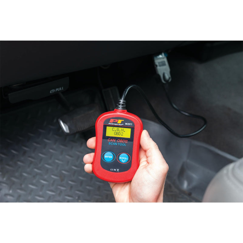 [AUSTRALIA] - Performance Tool W2977 CAN OBD II Scanner Tool for Check Engine Light & Diagnostics, Direct Scan and Read Out CAN OBD II Scanner Tool Basic Model 