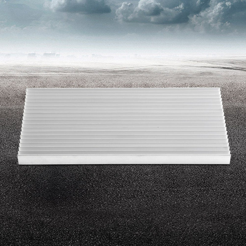 [AUSTRALIA] - Jadeshay Heat Sink, 1 Piece Aluminium Heat Sink Heatsink LED for High Performance LED Light Transistor Semiconductor Devices, 300 x 140 x 20 mm 