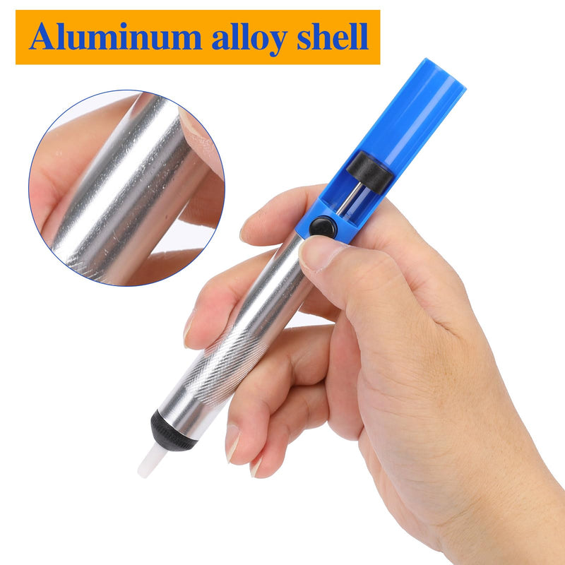 [AUSTRALIA] - Desoldering Suction Pump, Antistatic Desoldering Pump, Desoldering Wick, Soldering Suction Suction, Soldering Extraction Pump, Desoldering Soldering for Professional Welders, Desoldering Valve Pump, 