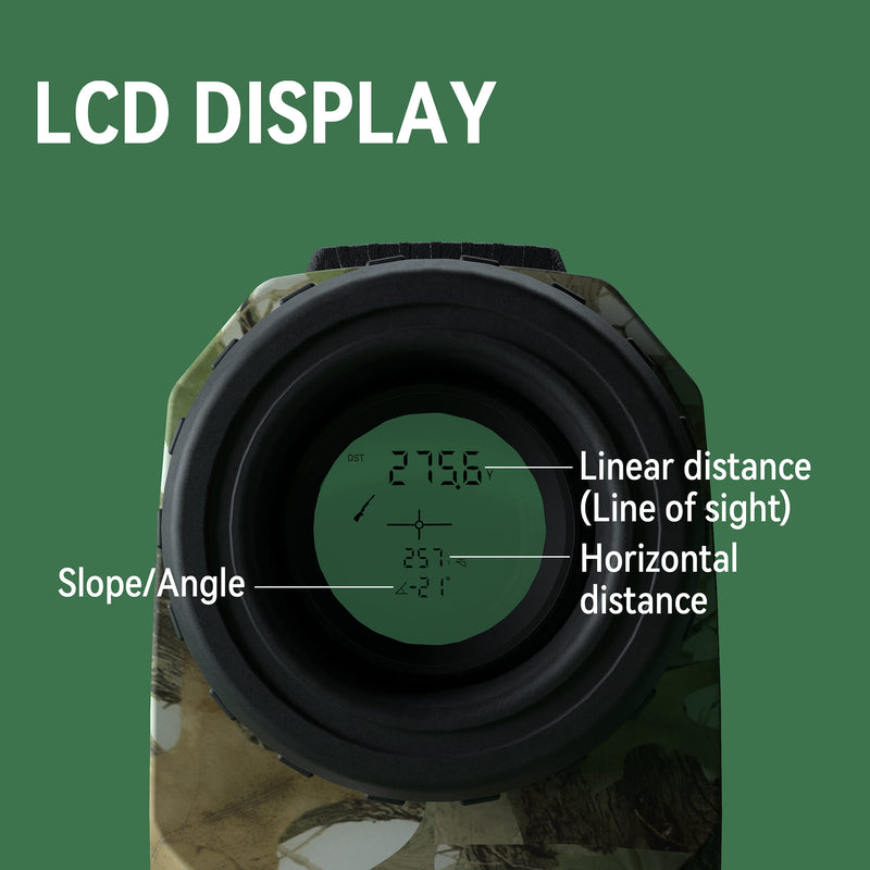 [AUSTRALIA] - Gogogo Sport Vpro Laser Rangefinder for Hunting Range Finder Distance Measuring with Mode Continuous Scan GS60-1000 