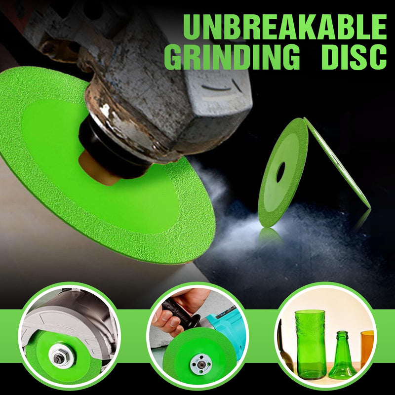 VARKAGE Rock Plate Grinding Disc Rock Plate Flat Grinding Disc for Tile Ceramics, Porous, Widened Cutting Blade for Stone Ceramics, Glass Cutting Disc, Indestructible Disc for Grinders (5 Pieces)