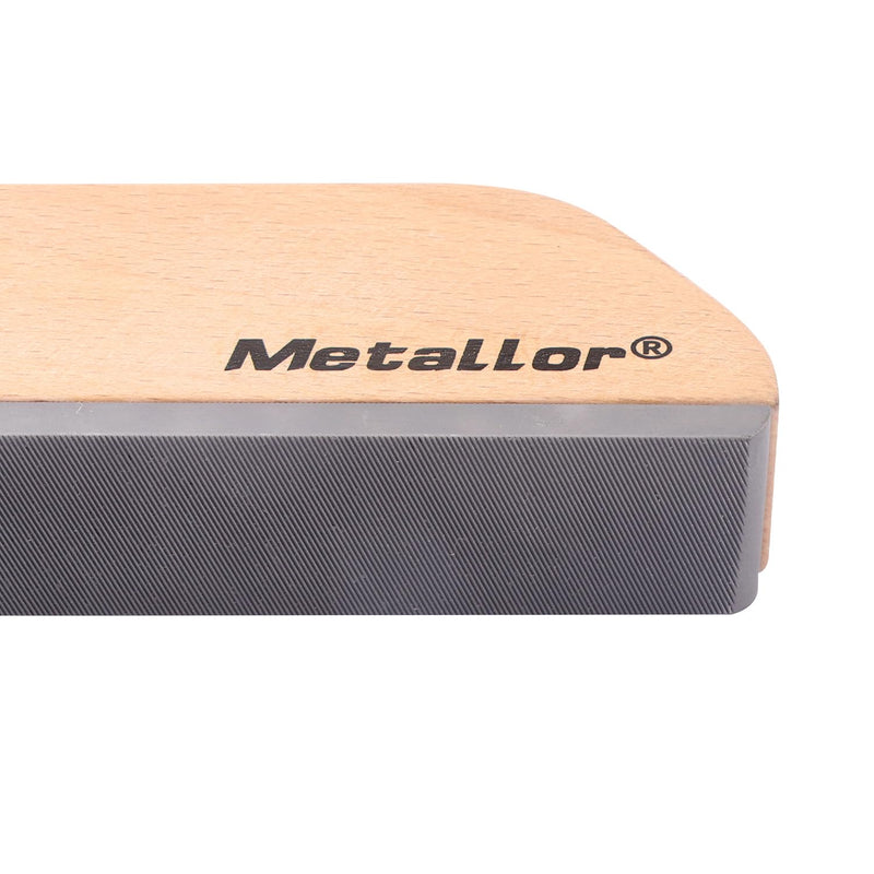 Metallor Guitar Fret Leveling File Wood Guitar Fingerboard Leveling Flat File for Fret Dressing Fret Sanding with Wood Handle Guitar Luthier Tools Repair Tools.