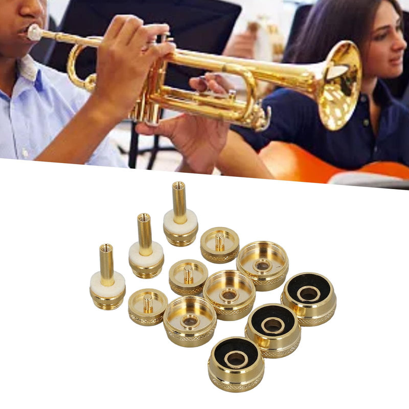 [AUSTRALIA] - Trumpet Valve Finger Button Cap and Rod Set, with Abalone Shell for Repair Replacement for Old Parts Easy Installation Exquisite Button Sturdy Metal 