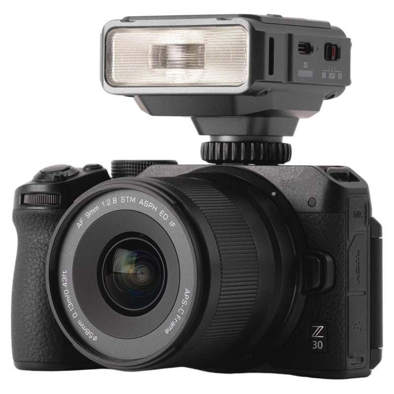 VILTROX Spark Z3 TTL On-Camera Flash,GN16 Mini Flash with 26Ws Output,7-Level Adjustment,1s Recycle,650 Full-Power Flashes (Z3-N-Gray (for Nikon))
