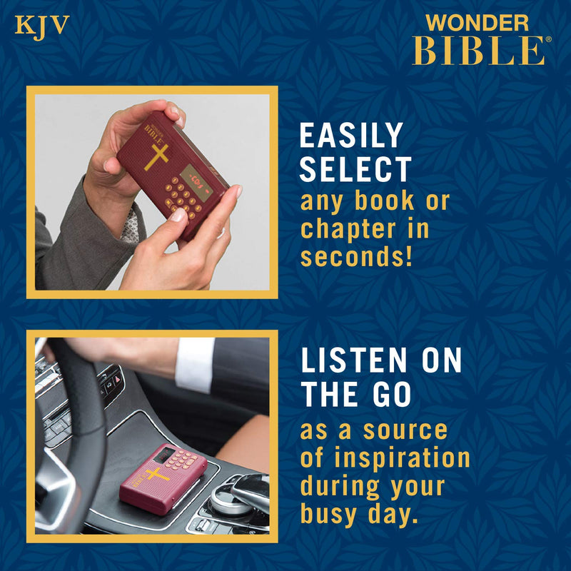 KJV- The Audio Bible Player That Speaks, King James Version, New & Old Testament as Seen On TV
