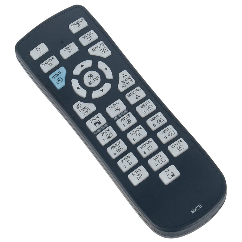 MXCB Replacement Remote Control fit for Sanyo Multimedia Projector PLC-XM1500C PLC-XP100 PLC-XP100L PLC-XP200L PLC-XM100 PLC-XM150 PLC-XM100L PLC-XM150L PLC-XF47 PLC-XF47K PLC-XF4700