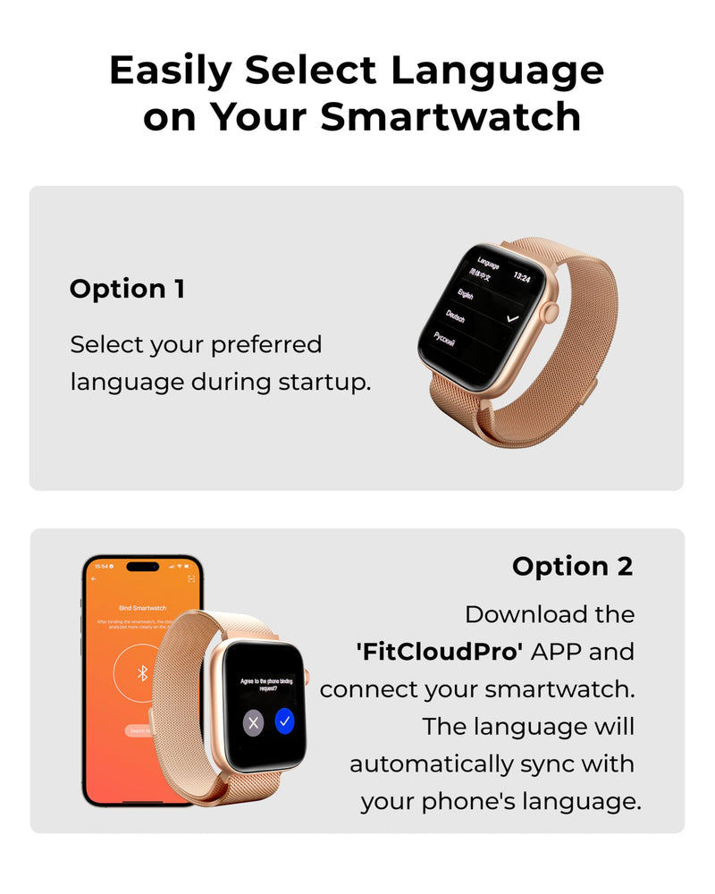 Smart Watch for Men/Women, 1.85" AMOLED Touchscreen, Make/Answer Calls, Fitness Tracker with Heart Rate, Blood Oxygen, Sport Modes, Waterproof Watches Compatible with Android & iPhone(4 Watch Bands) Rose Gold