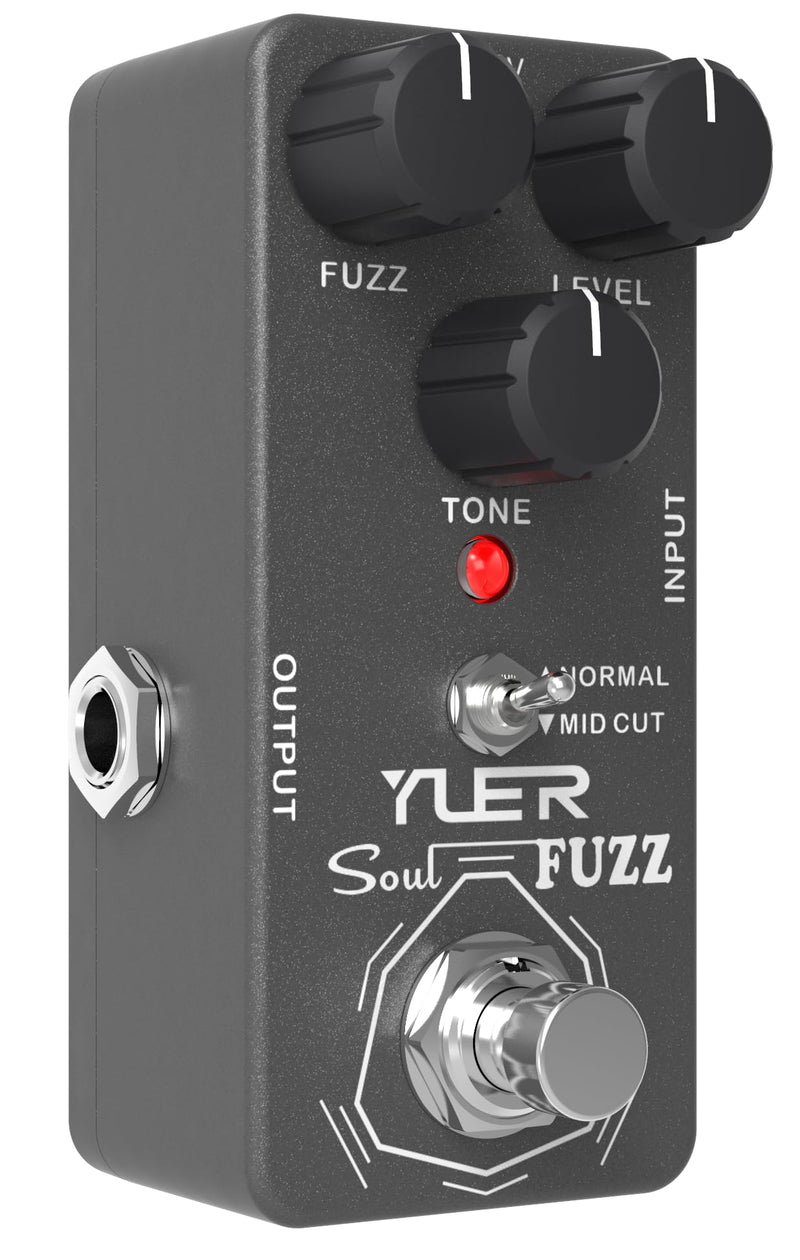 Soul Fuzz, Guitar Effects Pedal, Mini Single Type, True Bypass, DC 9V, for Electric Guitar and Bass