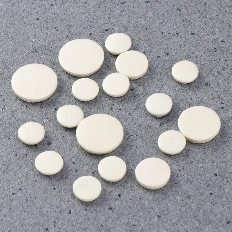 Saxophone Pads Clarinet Pads Replacement Kit Clarinet Pads, 17PCS Clarinet Pads Bb Clarinet Woodwind Instrument Pads Clarinet Thumb Rest Woodwind Pads