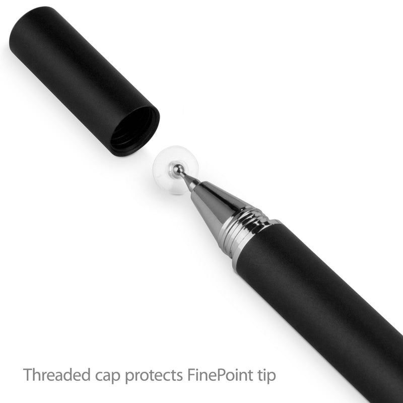 BoxWave Corporation Stylus Pen for Samsung Galaxy Chromebook 2 (Stylus Pen by BoxWave) - FineTouch Capacitive Stylus, Super Precise Stylus Pen for Samsung Galaxy Chromebook 2 - Jet Black
