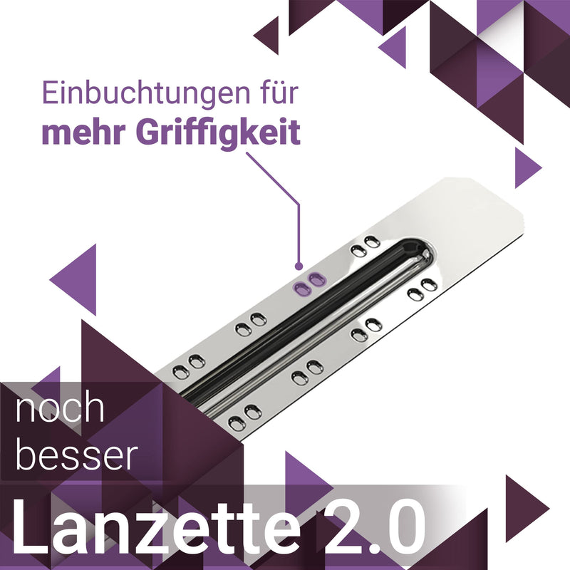 Disposable lancets, lancets, sterile Kosmetex blood lancets 50 Stück (50er Pack)