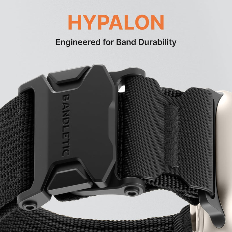 Bandletic Magnetic Band and Nylon Mag Strap Compatible with Apple Watch