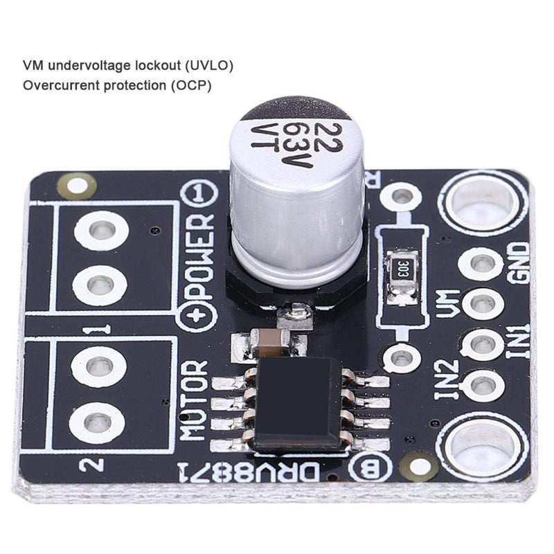 FTVOGUE DRV8871 H-Bridge DC Motor Driver Board Drive Controller Module PWM Control Module DC6.5-45V 3.6A,Module