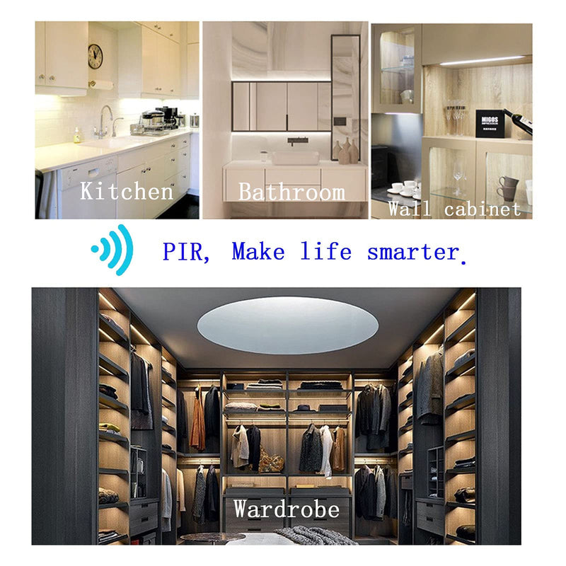 [AUSTRALIA] - Motion Sensor Switch, DC 3.7v to 24V 4A PIR Motion Sensor for LED Lights, Mini Infrared Sensor Switch That can be Built into The Light bar or Box (3 Pieces 1037）, 3pieces 1037 