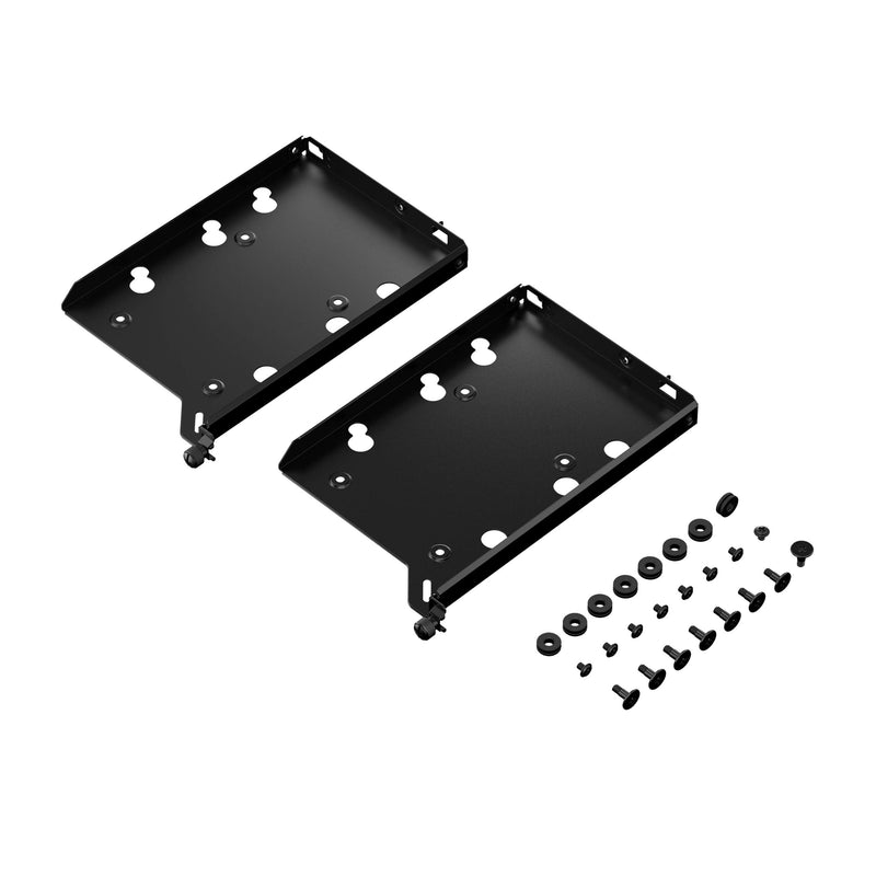 Fractal Design Hard Drive Tray Kit – Type B for Define 7 and Meshify 2 Series - Black (2-Pack)