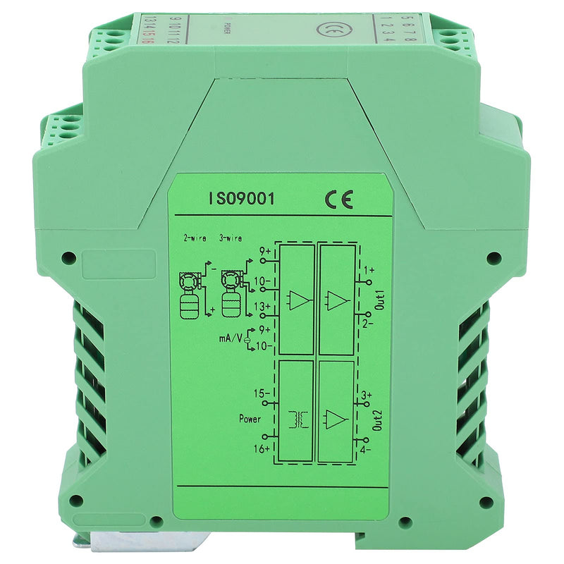 Current Signal Conditioner, 0-10V to 0-10V Highly Reliable Signal Isolator for 2- or 3-Wire Transmitter