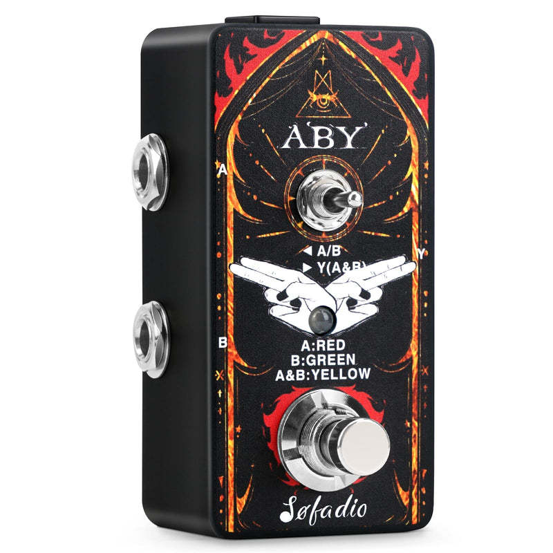 ABY Box Line Selector AB Switch Mini Guitar Effect Pedal True Bypass (ABY) ABY