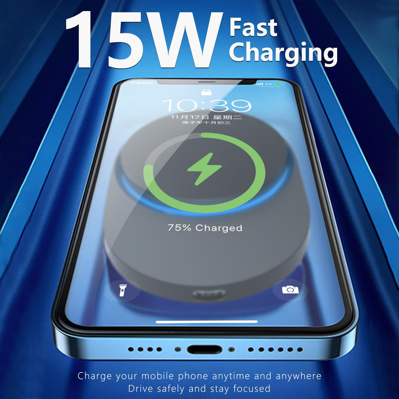 CLEC for Chevrolet Equinox 2020-2024 Magnetic Wireless Charger Car Phone Holder Mount Custom Fit for Chevrolet Equinox Chevy 15W Fast Charging Car Phone Holder Wireless Charger