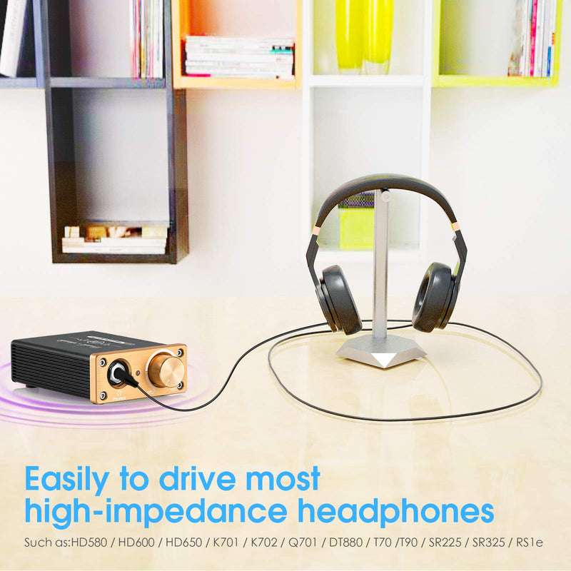 [AUSTRALIA] - Douk Audio U3 Headphone Amps, Mini Hi-Fi Amplifier for Home Desktop PC 6.35mm / 3.5mm Headsets, Class A, RCA Input, DC 5V 