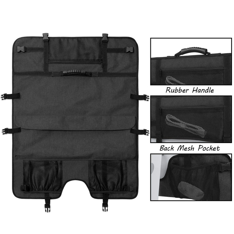CURMIO Travel Carrying Bag Compatible with Apple 21.5" iMac Desktop Computer, Protective Storage Case Monitor Dust Cover Compatible with 21.5" iMac Screen and Accessories, Black, Patent Design